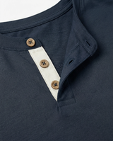 T-shirt cotone collo serafino, manica corta