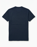 T-shirt cotone collo serafino, manica corta
