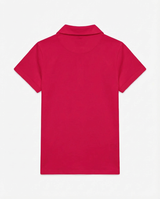 T-shirt mezze maniche con colletto polo
