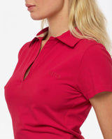 T-shirt mezze maniche con colletto polo