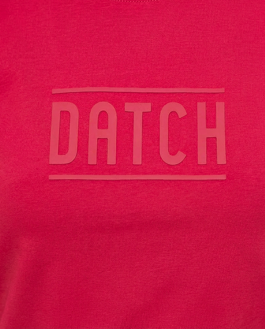 T-shirt con stampa in cotone stretch