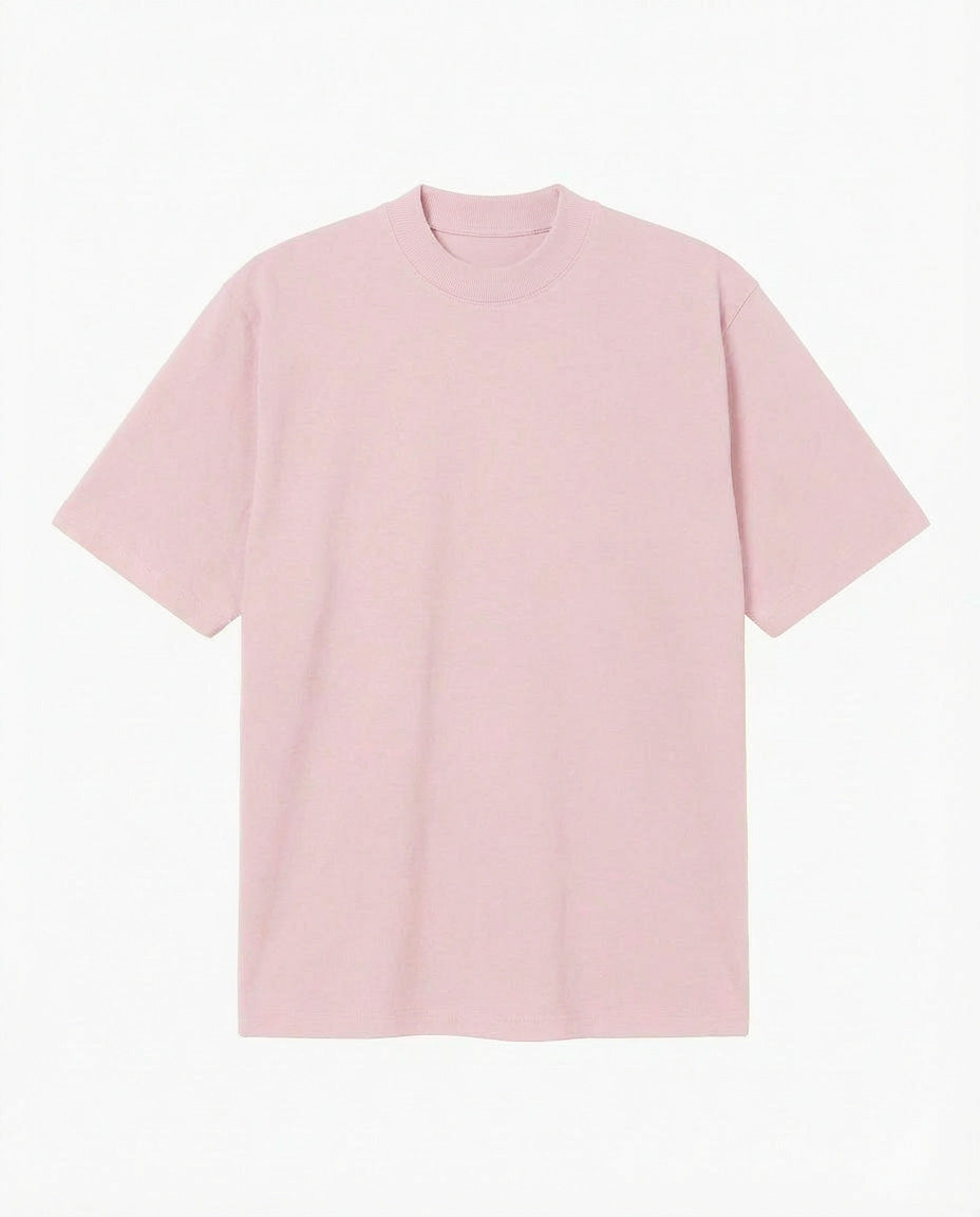 T-shirt cotone girocollo, manica corta, relaxed fit