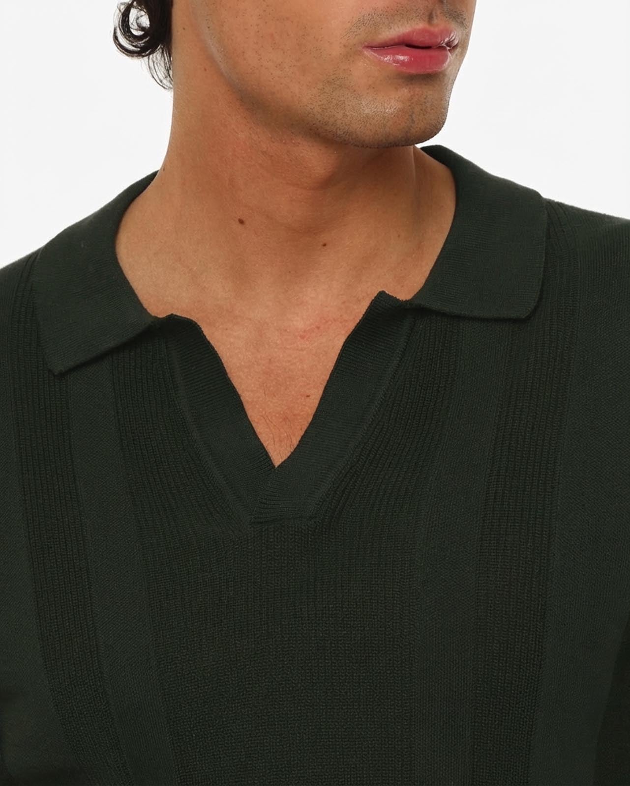 Polo manica corta in cotone