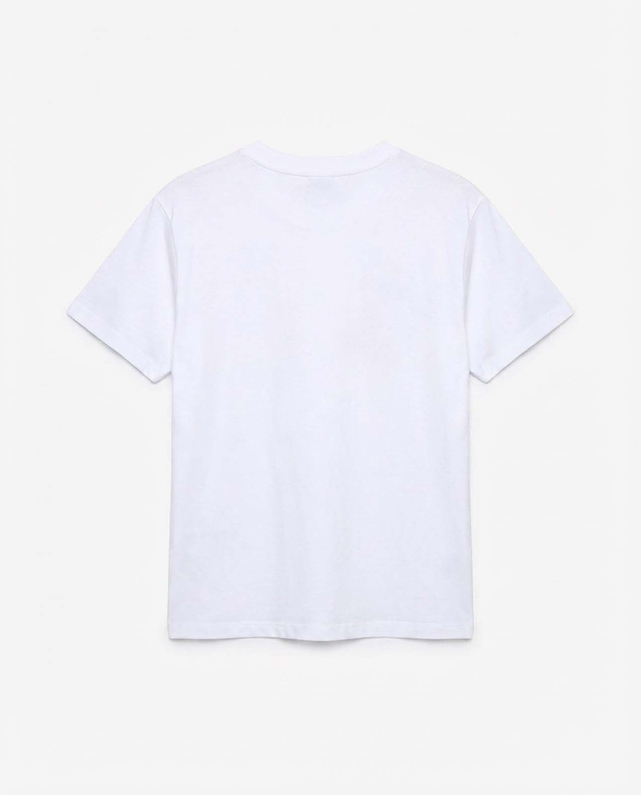 T-shirt con strass in cotone
