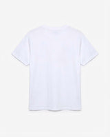 T-shirt con strass in cotone
