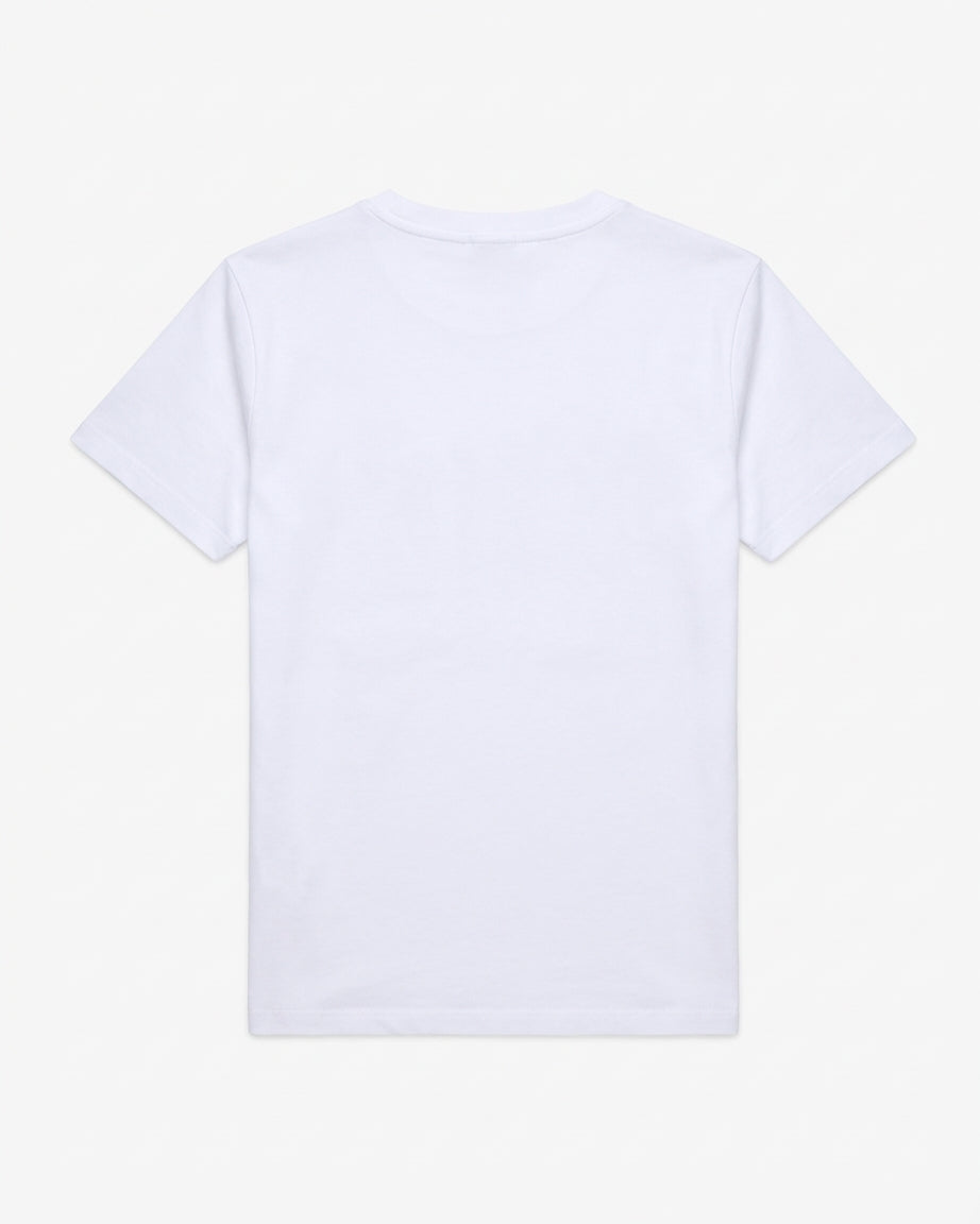 T-shirt con strass in cotone