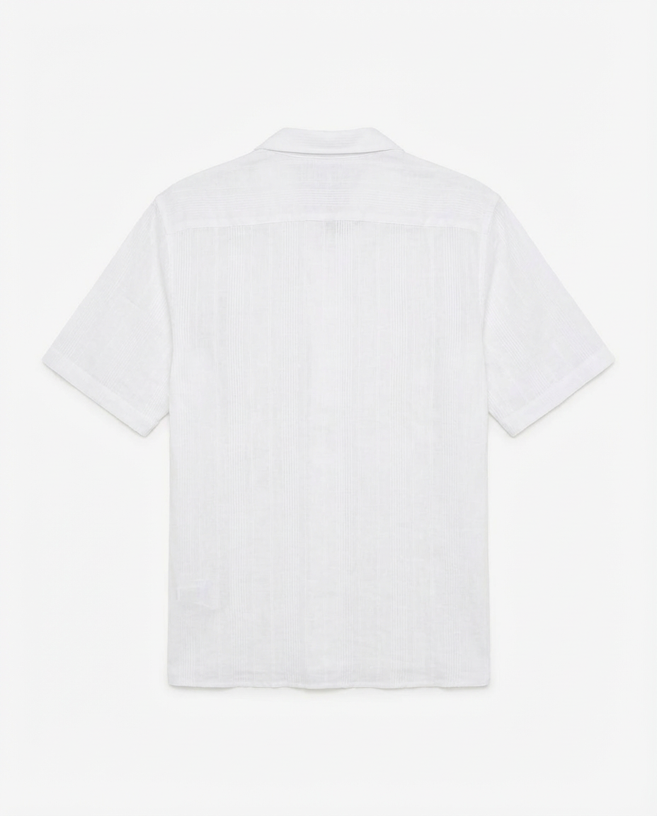 Camicia bowling con maniche corte