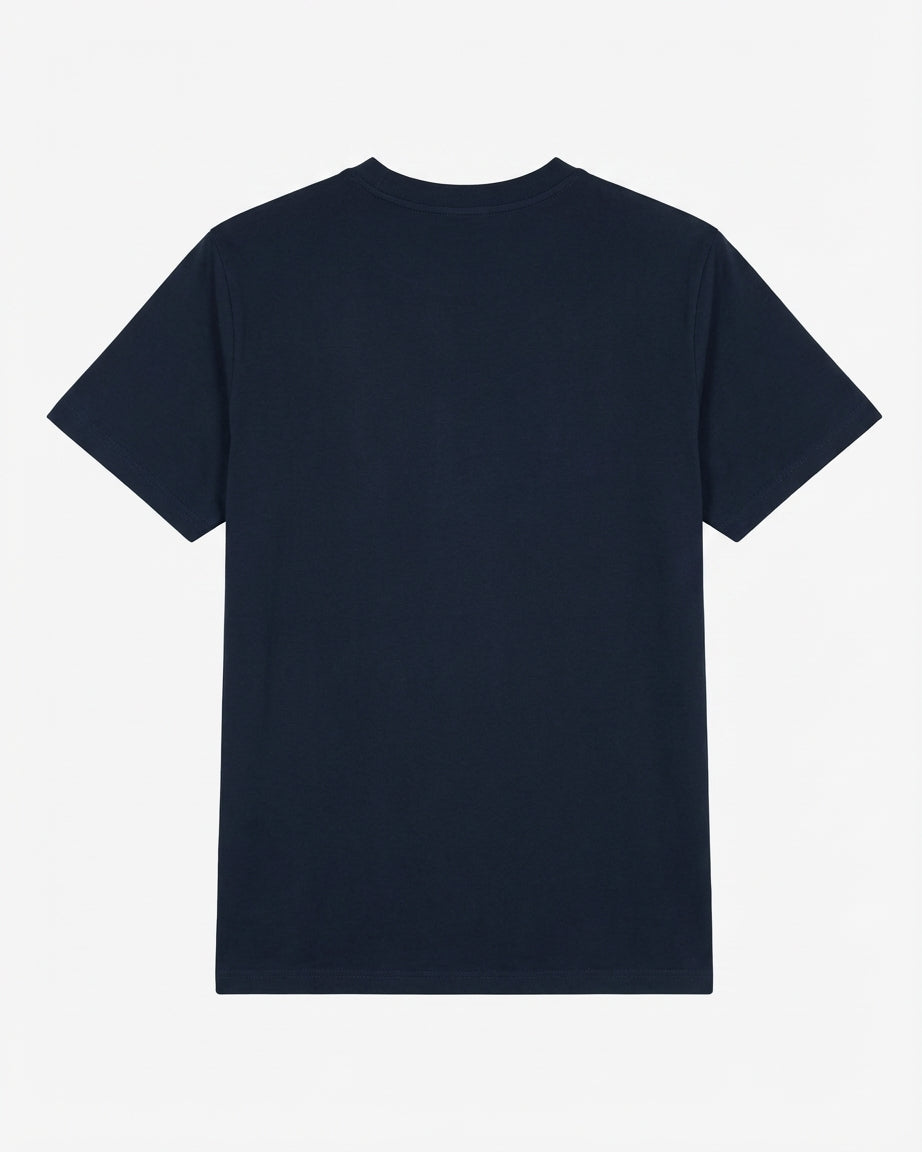T-shirt con taschino floral