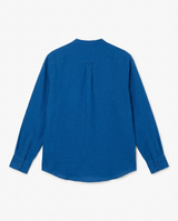 Camicia in lino - Collo serafino