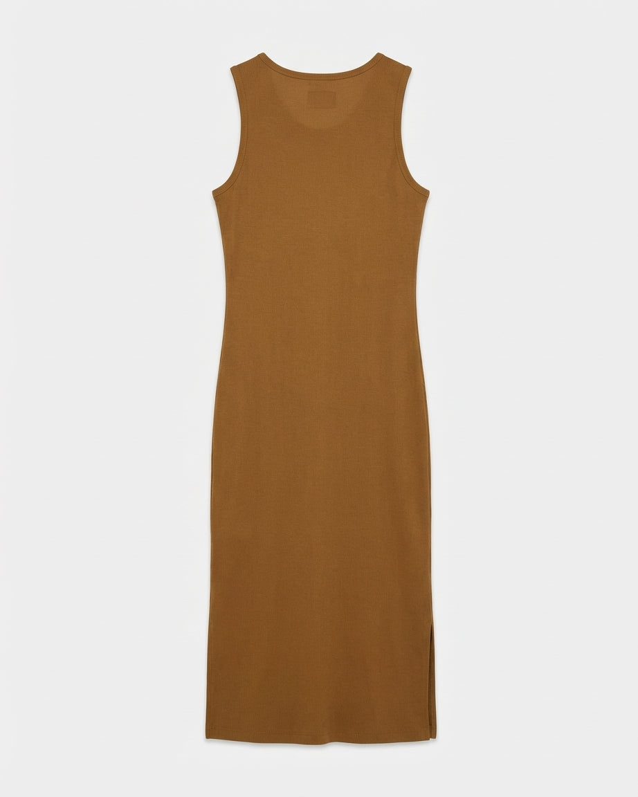 Abito ricamo lurex con strass in cotone stretch
