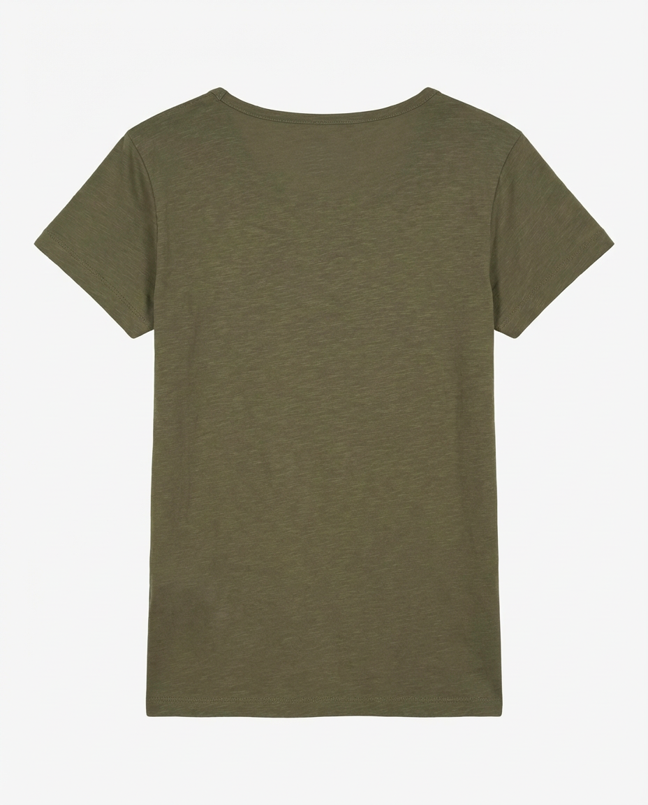 T-shirt con stampa in cotone