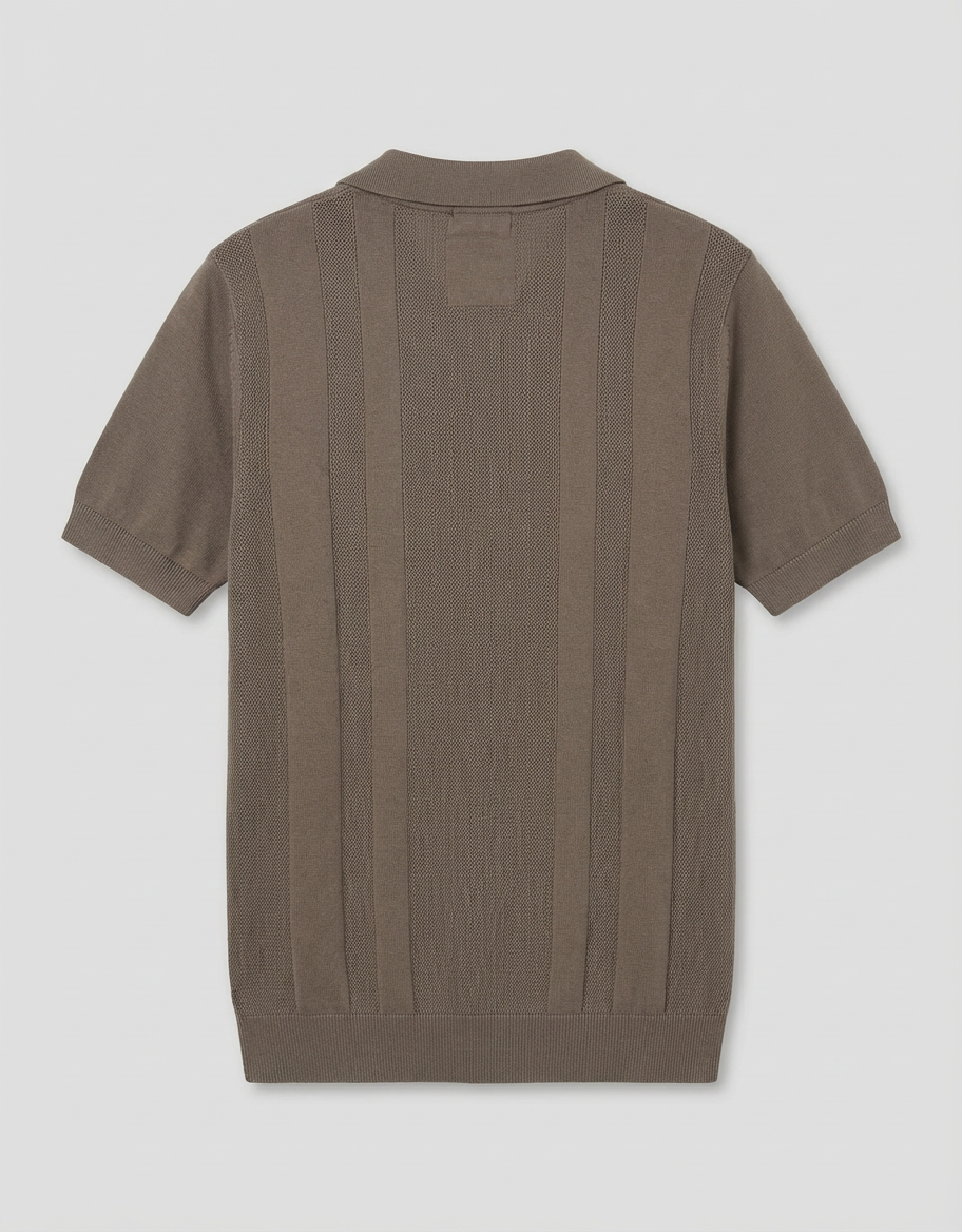 Polo manica corta in cotone