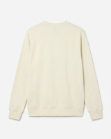 Felpa girocollo stampa tono su tono