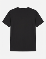 T-shirt con strass in cotone