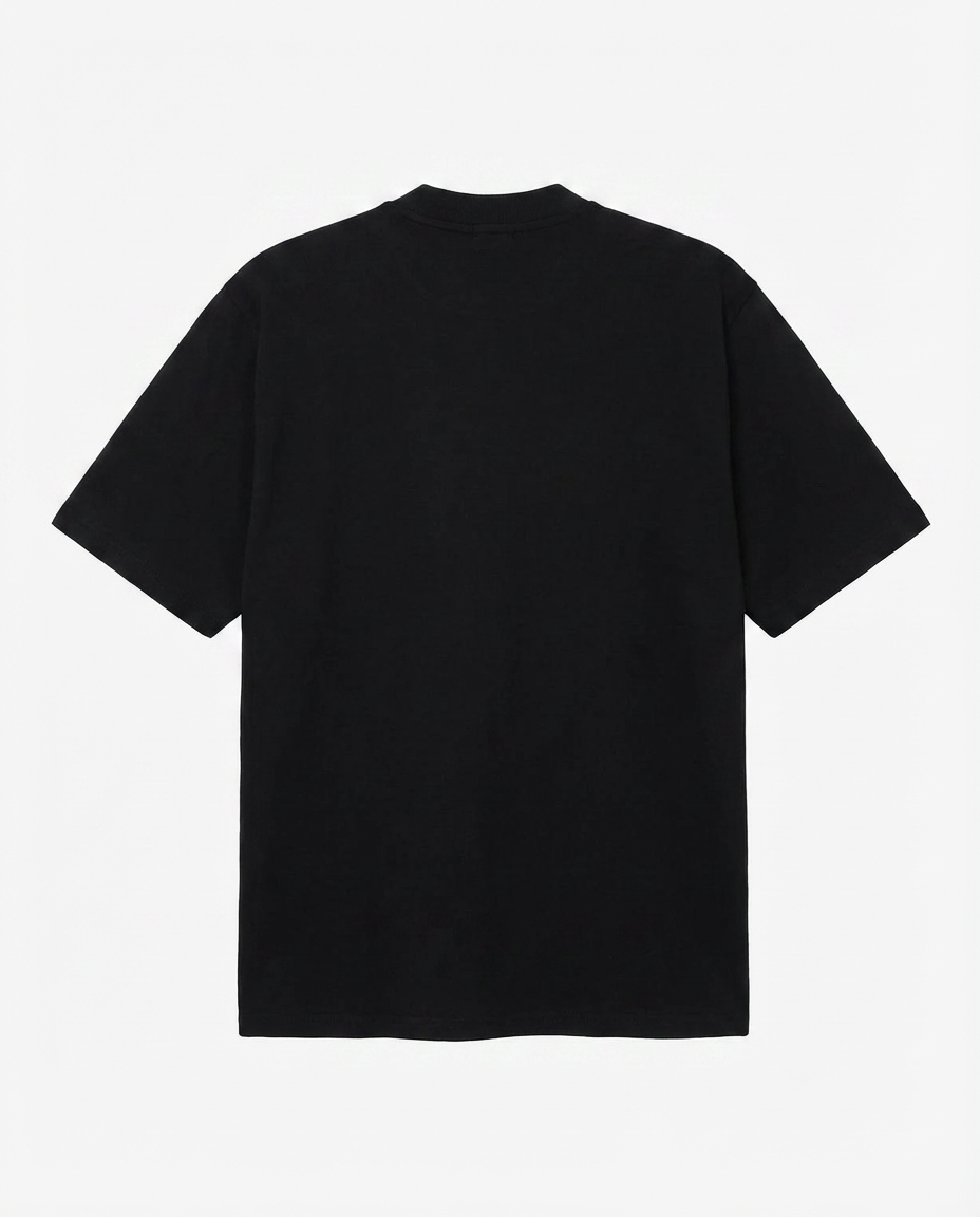T-shirt cotone girocollo, manica corta, relaxed fit