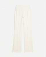 Pantaloni con strass taglio over in cotone stretch