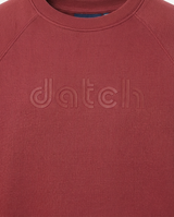 Felpa girocollo stampa tono su tono