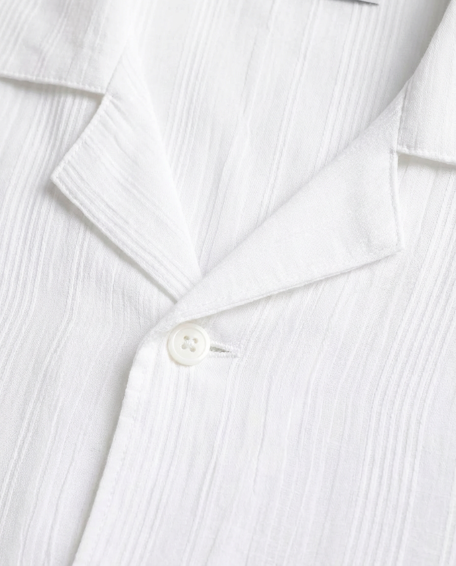 Camicia bowling con maniche corte