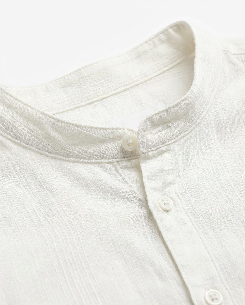 Camicia coreana cotone