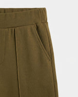 Bermuda stampa mylar taglio over in cotone stretch