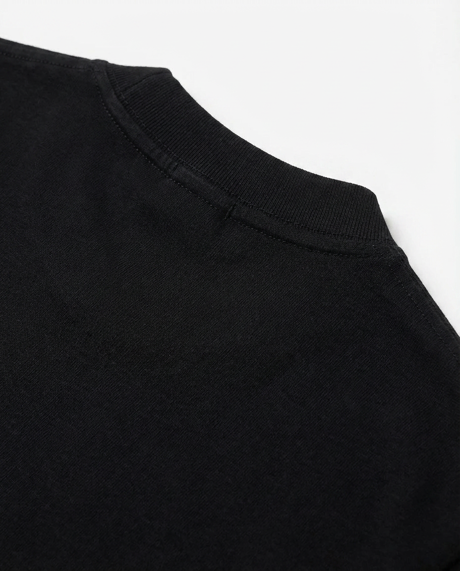 T-shirt cotone girocollo, manica corta, relaxed fit