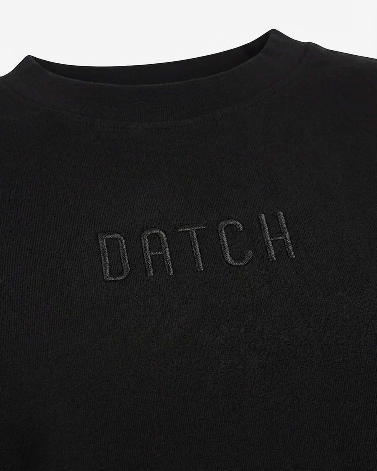T-shirt cropped taglio over in cotone