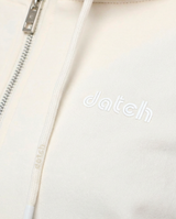 Felpa cotone zip frontale, con cappuccio