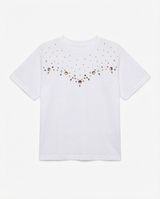 T-shirt forata in Cotone
