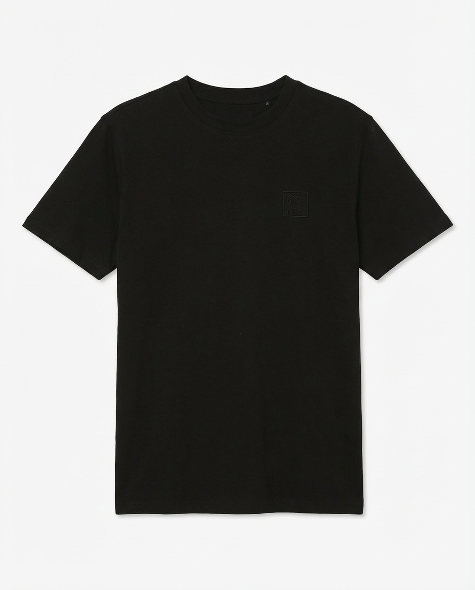 T-shirt girocollo, manica corta cotone
