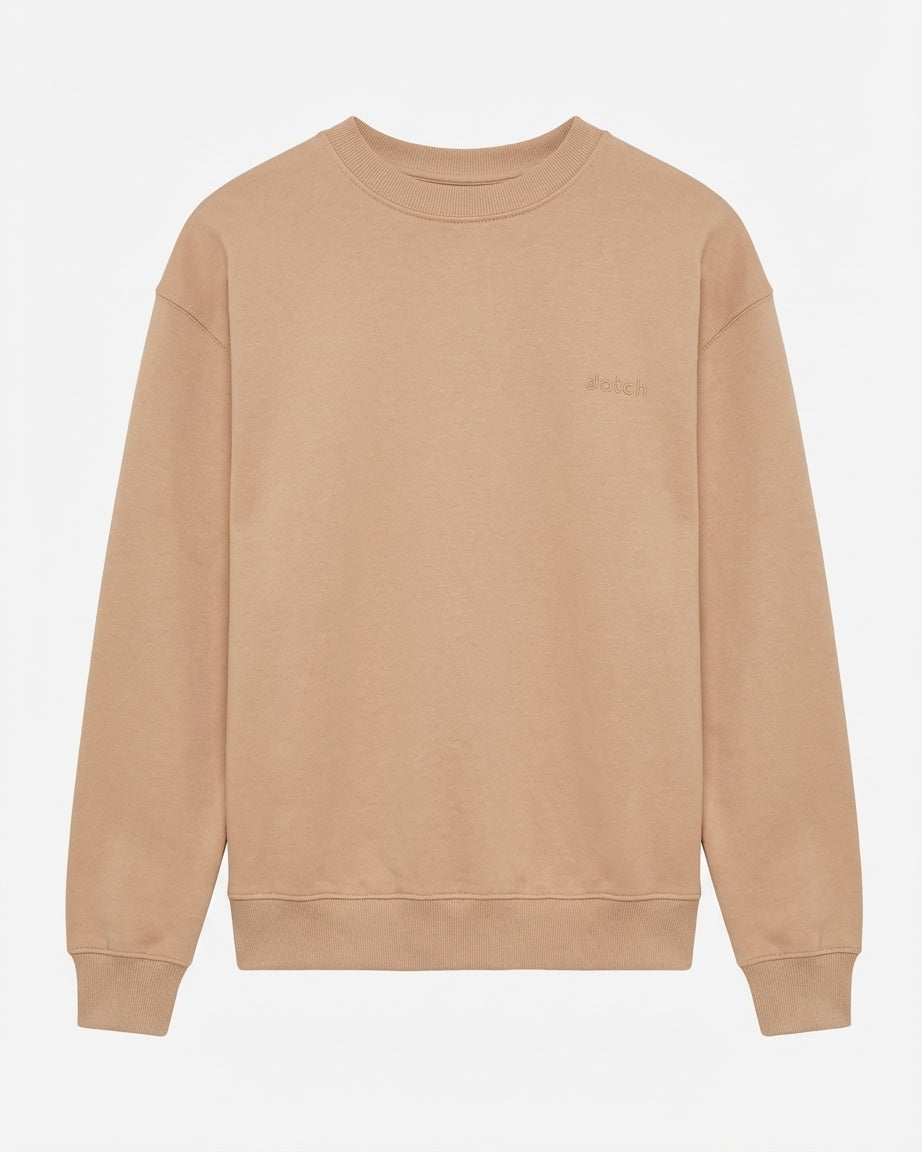 Felpa girocollo, taglio over