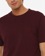 T-shirt girocollo, manica corta cotone