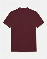 Polo collo serafino, manica corta in cotton