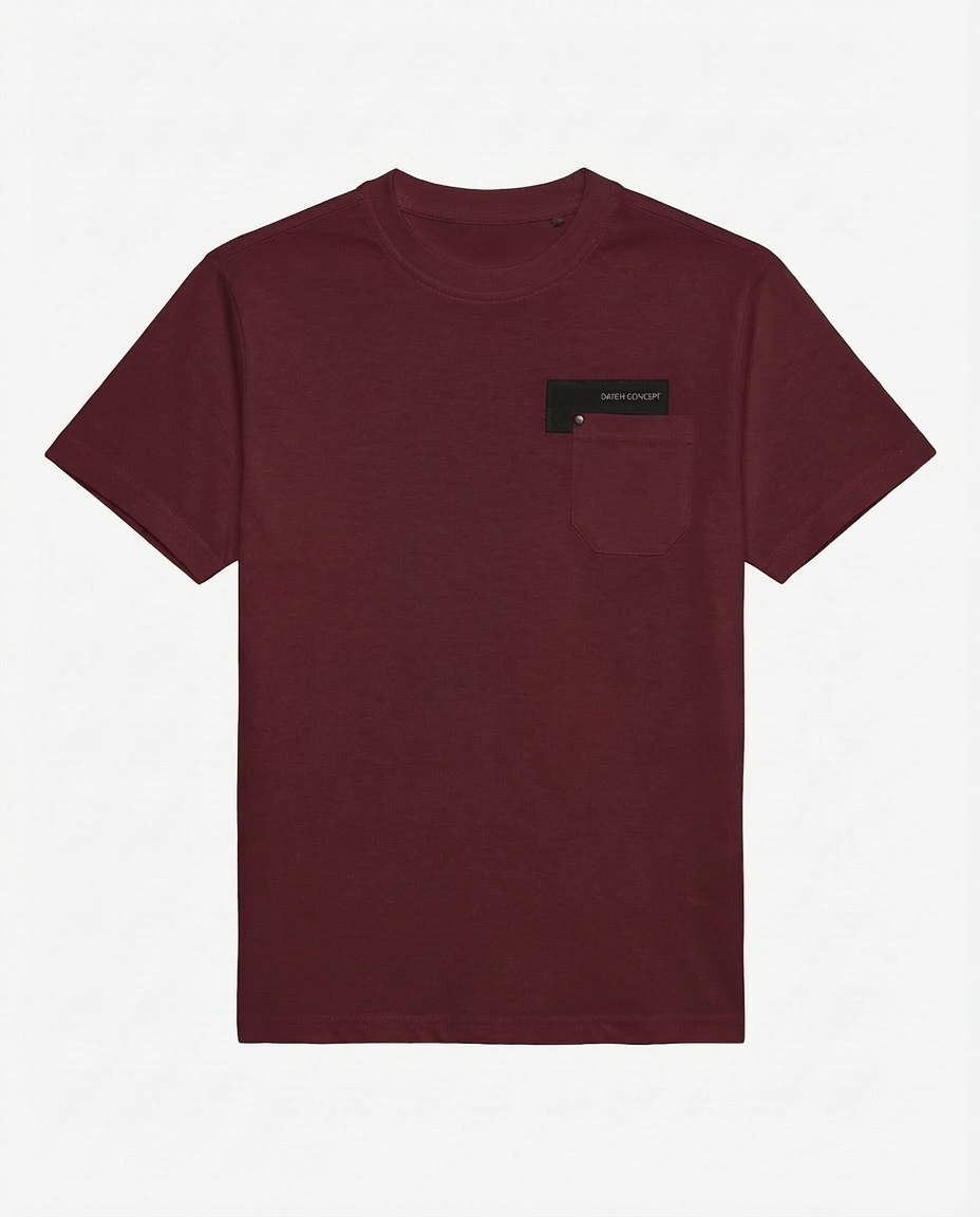 T-shirt con taschino