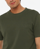 T-shirt girocollo, manica corta cotone