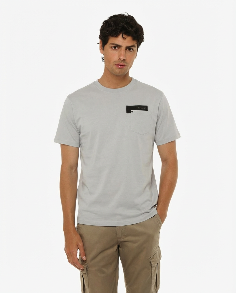 T-shirt con taschino