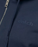 Felpa cotone zip frontale, con cappuccio