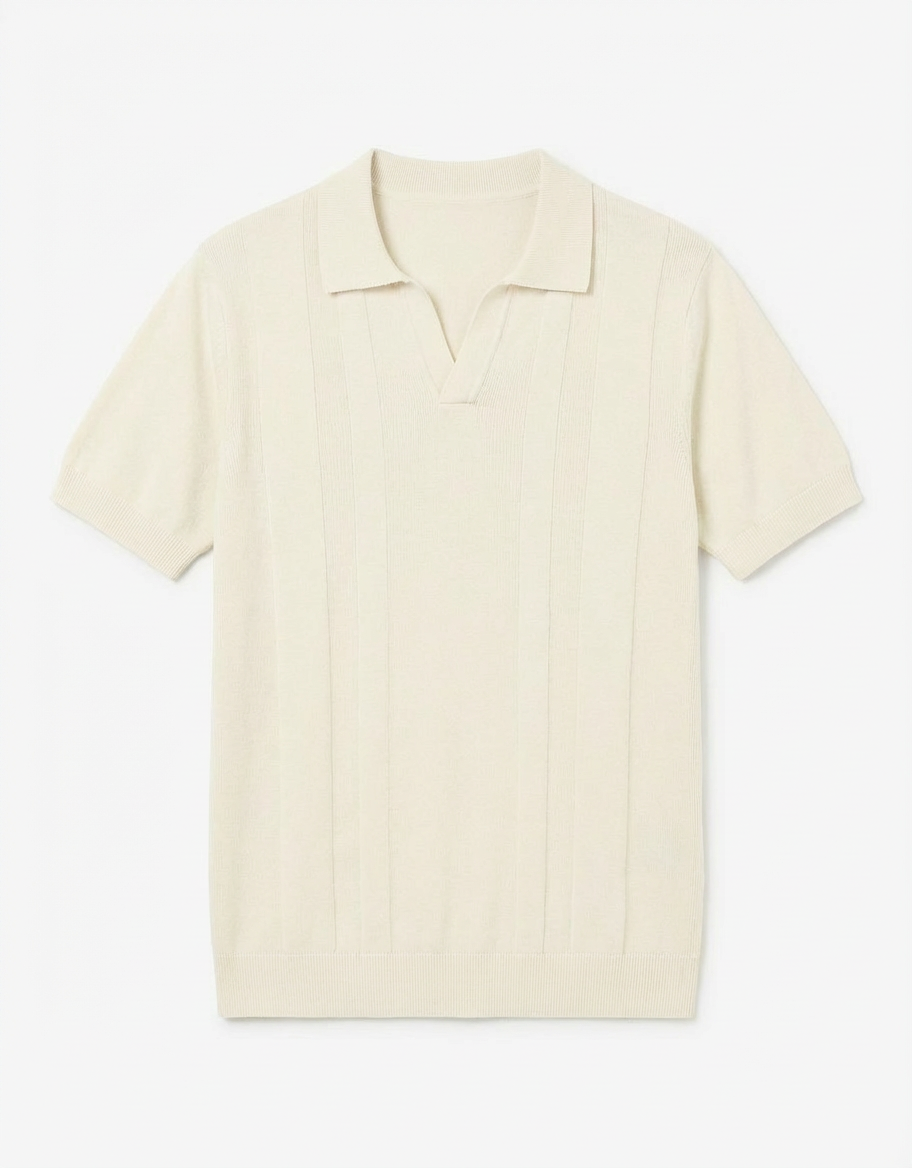 Polo manica corta in cotone