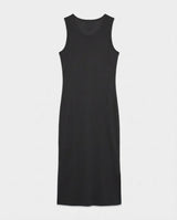 Abito ricamo lurex con strass in cotone stretch