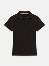 T-shirt mezze maniche con colletto polo