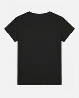 T-shirt con paillettes in cotone