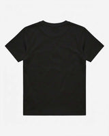 T-shirt ricamo lurex con strass in cotone stretch