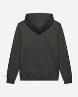 Felpa cotone zip frontale, con cappuccio