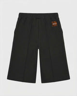 Bermuda stampa mylar taglio over in cotone stretch