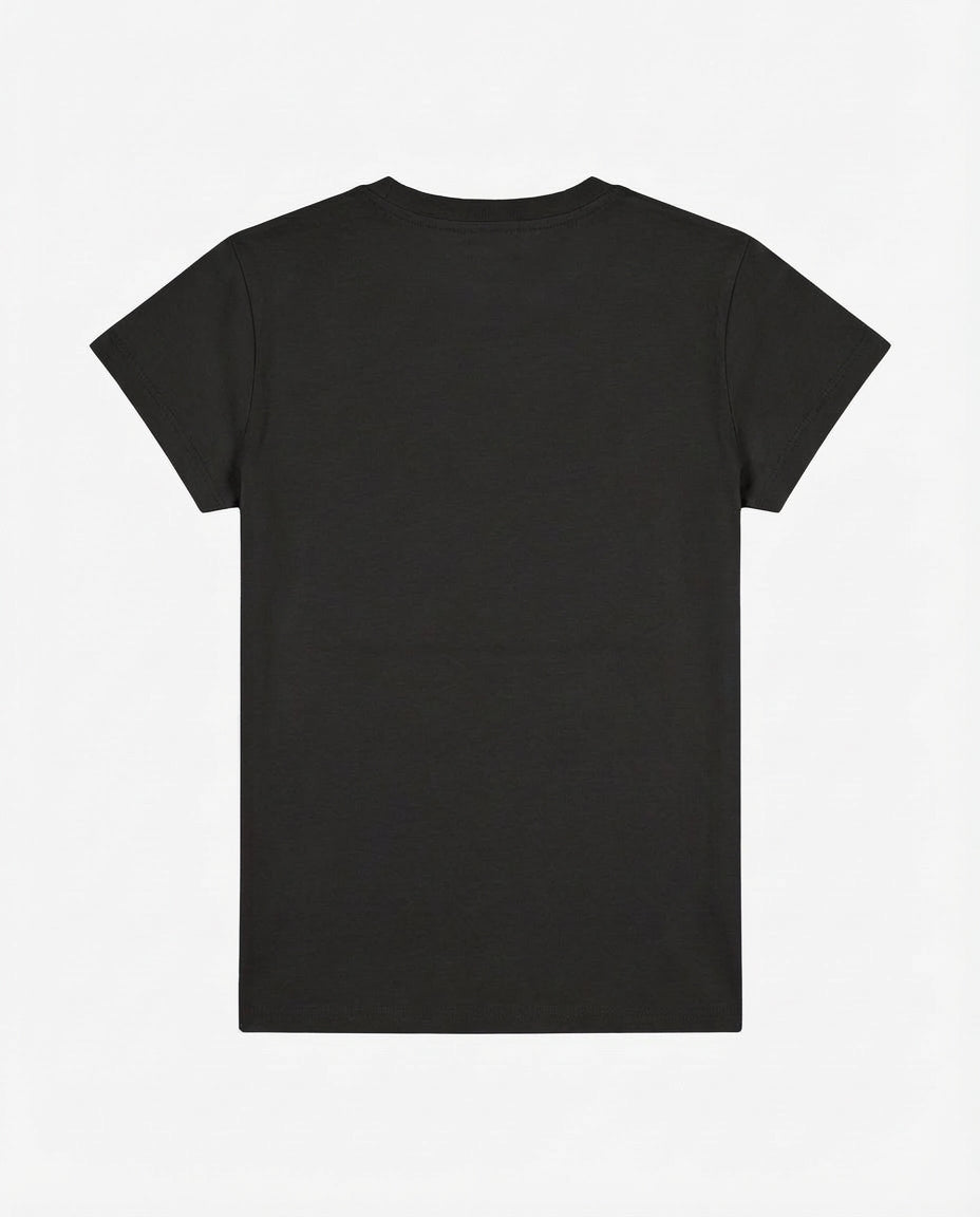 T-shirt con ricamo in cotone