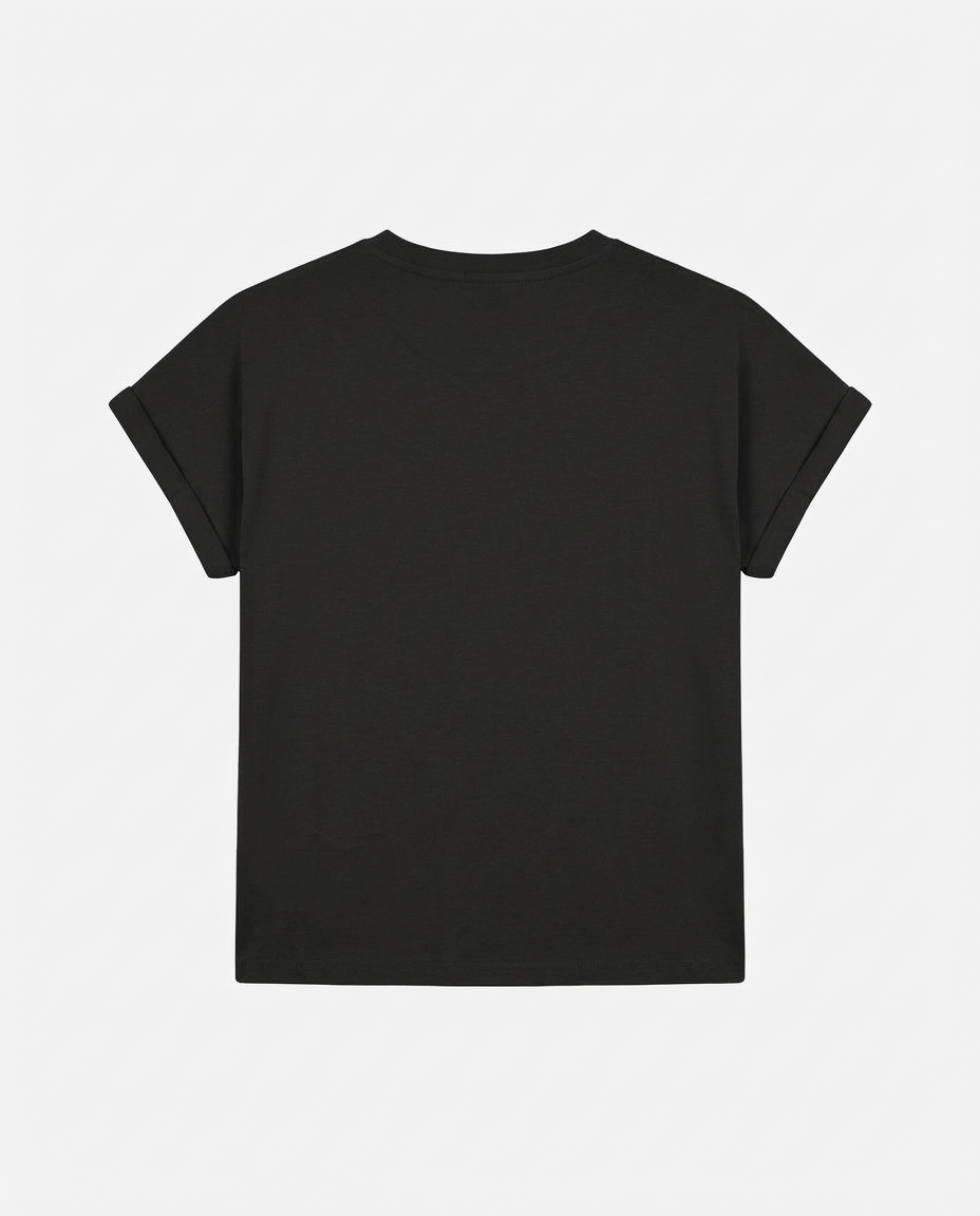 T-shirt taglio over in cotone