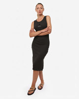 Abito ricamo lurex con strass in cotone stretch