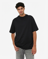 T-shirt cotone girocollo, manica corta, relaxed fit