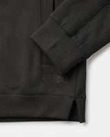Felpa con strass zip frontale in cotone stretch
