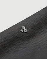 T-shirt con strass scollo a V in cotone