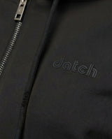 Felpa cotone zip frontale, con cappuccio